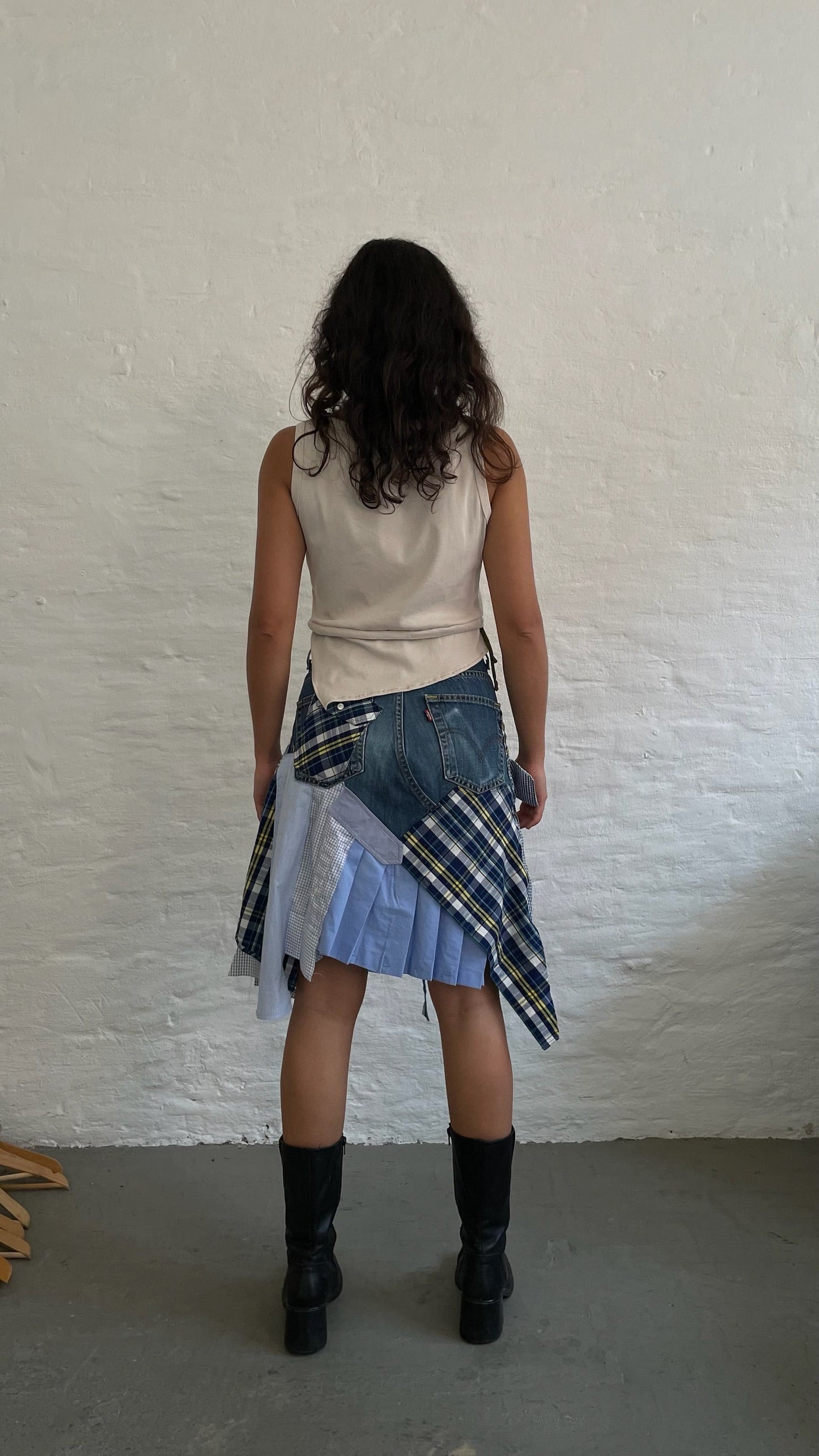 Asymmetrical Shirt-Skirt