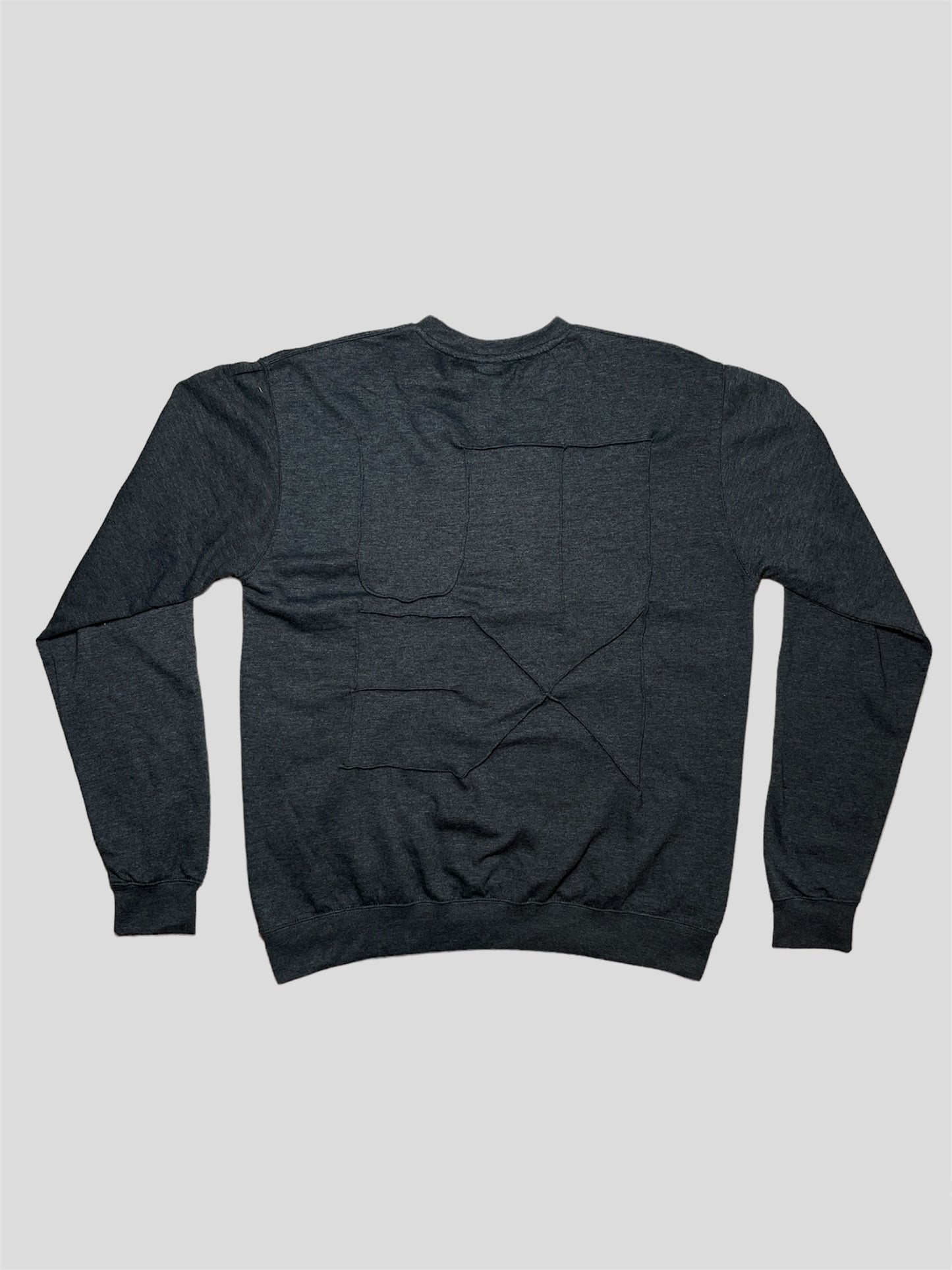 'UTI EXI' Logo Wrinkle Sweater