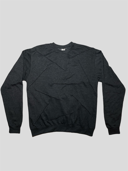 'UTI EXI' Logo Wrinkle Sweater