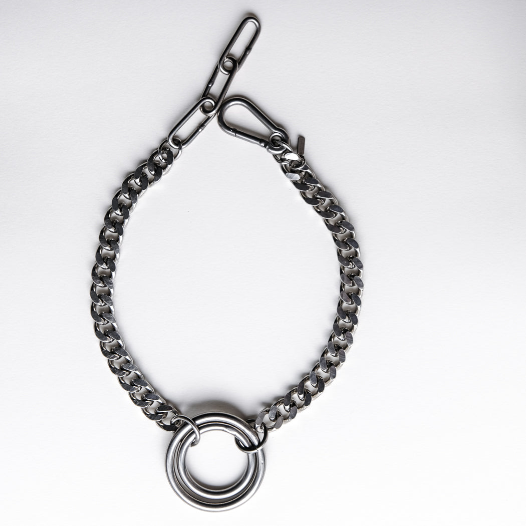 Double ring steel chocker massive