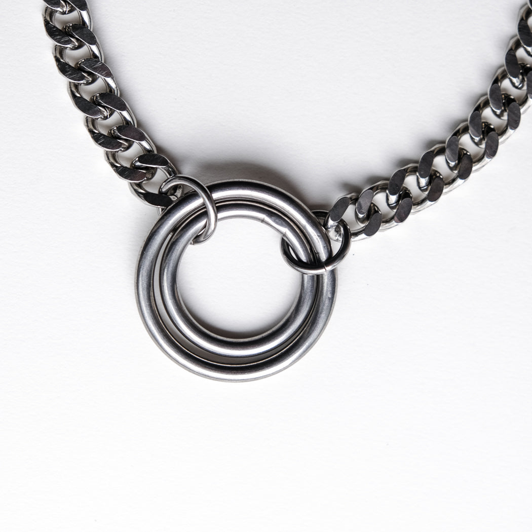 Double ring steel chocker massive